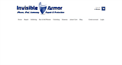 Desktop Screenshot of invisiblearmorinc.com